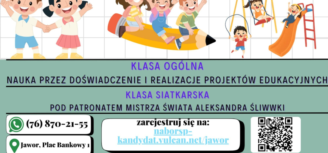 Zdjęcie plakatu informacyjnego